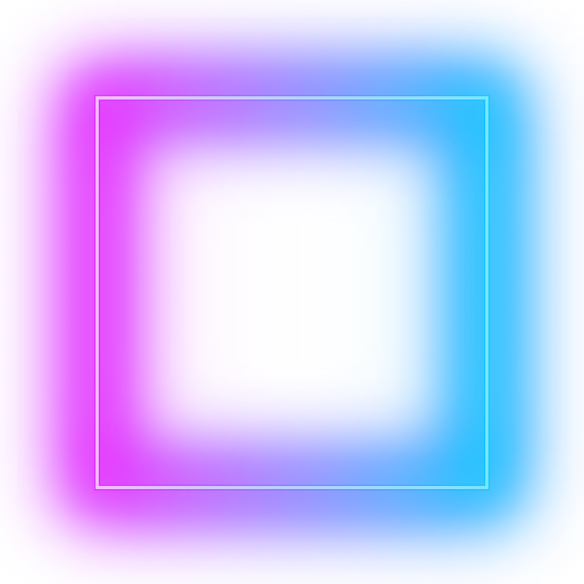 neon frame square